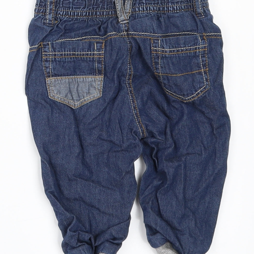 George Baby Blue  Denim Jogger Jeans Size 6-9 Months