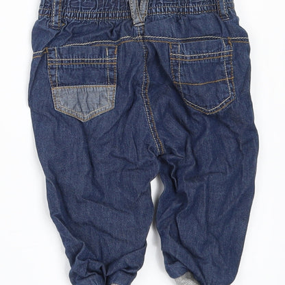 George Baby Blue  Denim Jogger Jeans Size 6-9 Months
