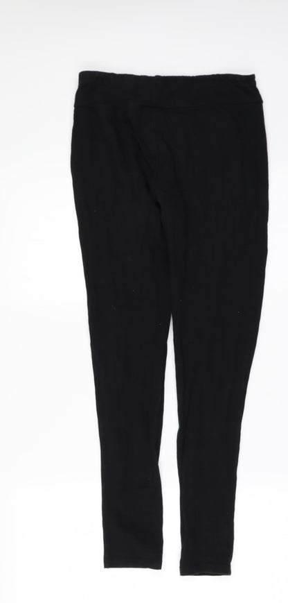 Womens UK Size 8 Select  Cargo Black Leggings