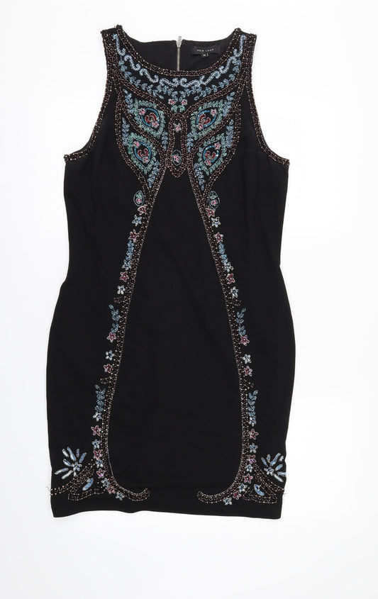 New Look Womens Black   Mini  Size 14