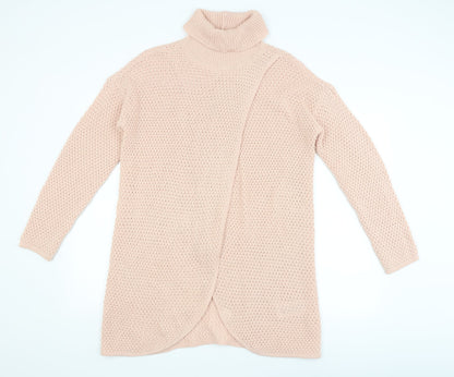 Front view of Jaqueline deYong women’s pink jumper, size S