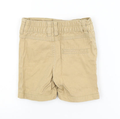 Mini Rebl Baby Beige   Cargo Trousers Size 9-12 Months