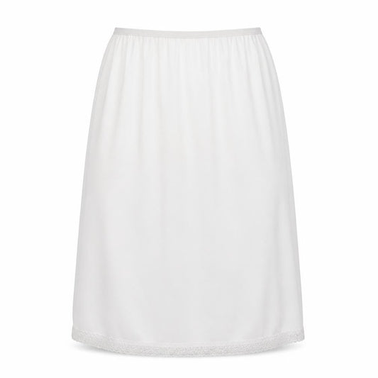 M&S Womens White   A-Line Skirt Size 12