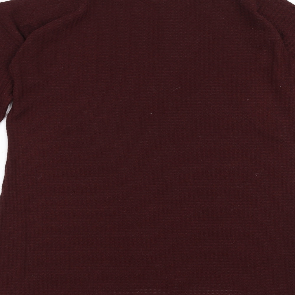 bonicaro Womens Purple   Pullover Jumper Size L  - cold Shoulder