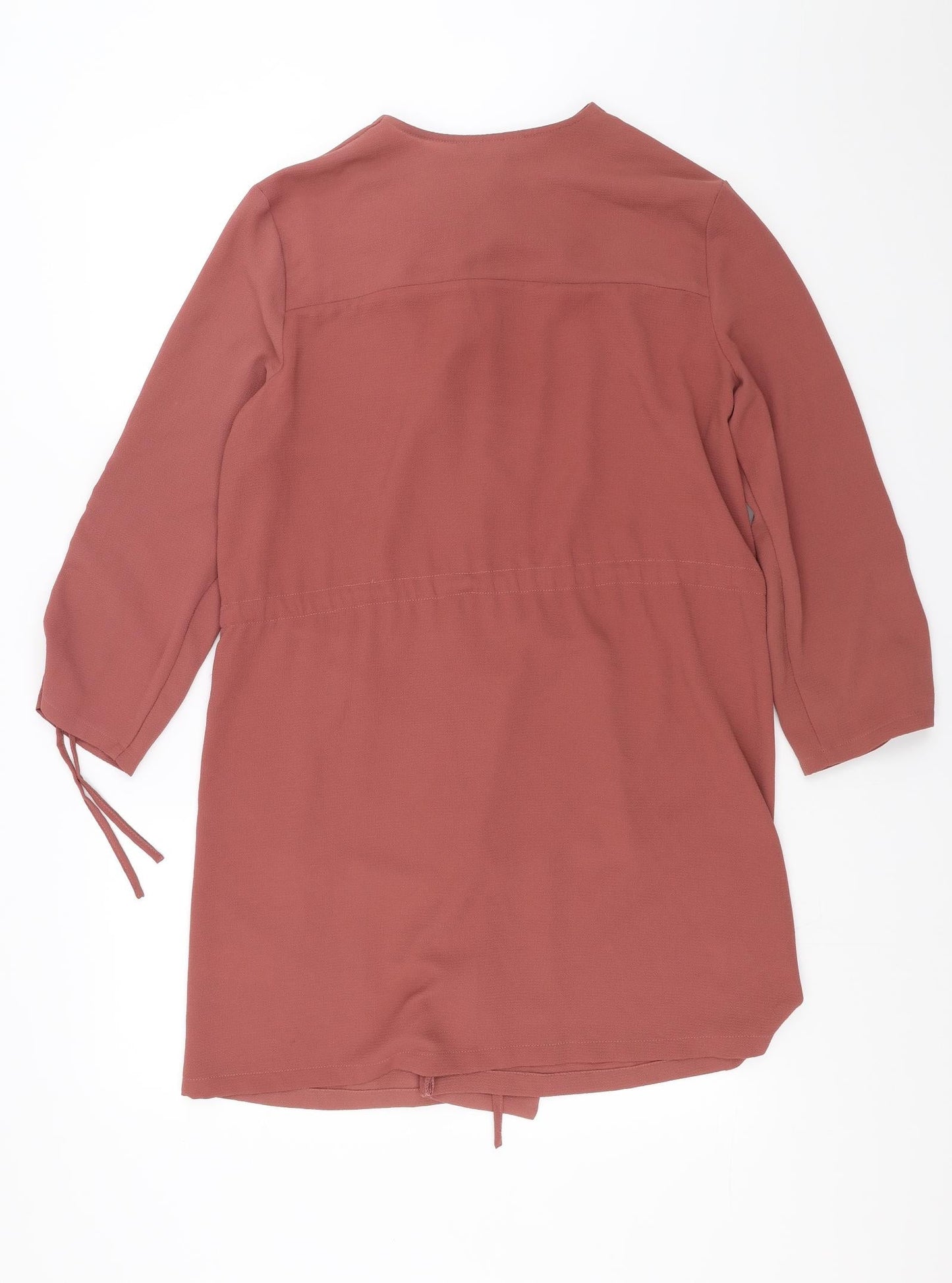 Primark Womens Pink   Overcoat Jacket Size 14