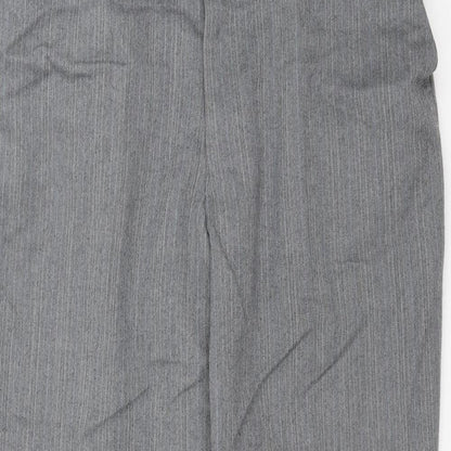 Mens UK Size 34 in Charles James Regular Fit  Grey Trousers
