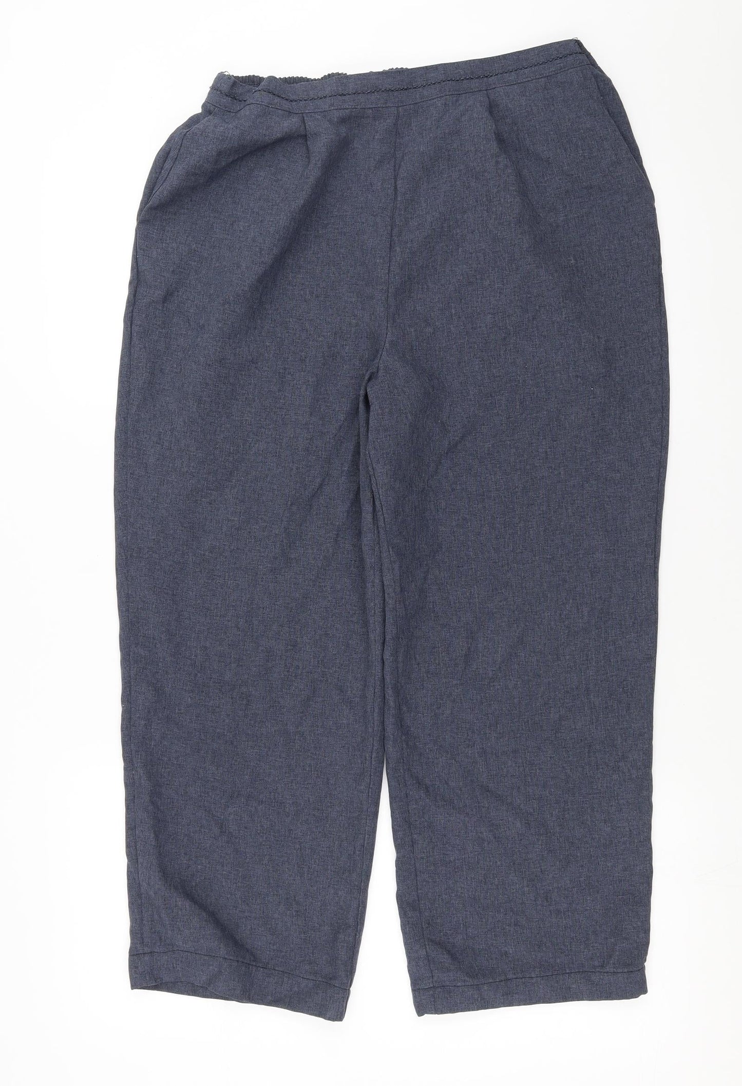 Bm collection Womens Blue   Trousers  Size 16 L23 in