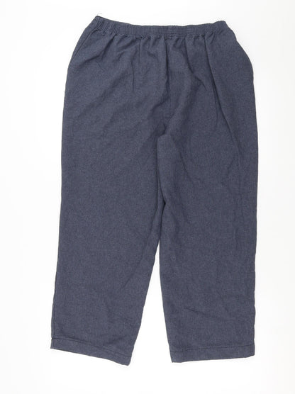 Bm collection Womens Blue   Trousers  Size 16 L23 in