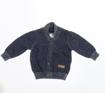 Earlydays Boys Blue   Cardigan Jumper Size 3-6 Months