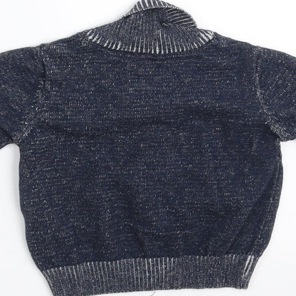 Earlydays Boys Blue   Cardigan Jumper Size 3-6 Months