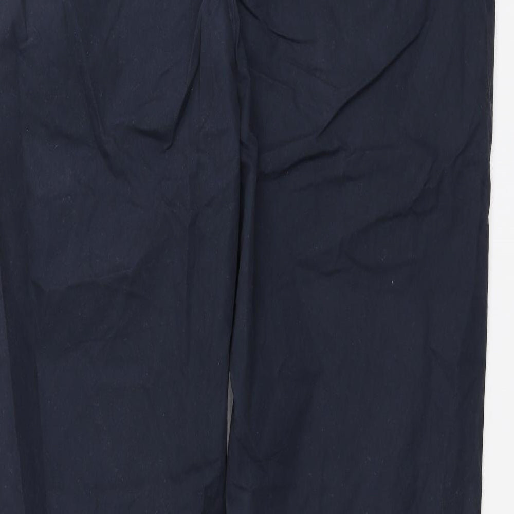 Womens UK Size 38 in Marks and Spencer Regular Fit  Blue Trousers