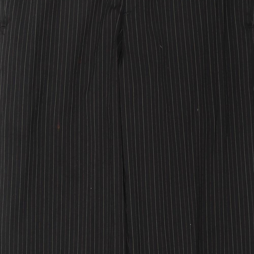 Preworn Mens Brown Striped  Trousers  Size 32 in L31 in