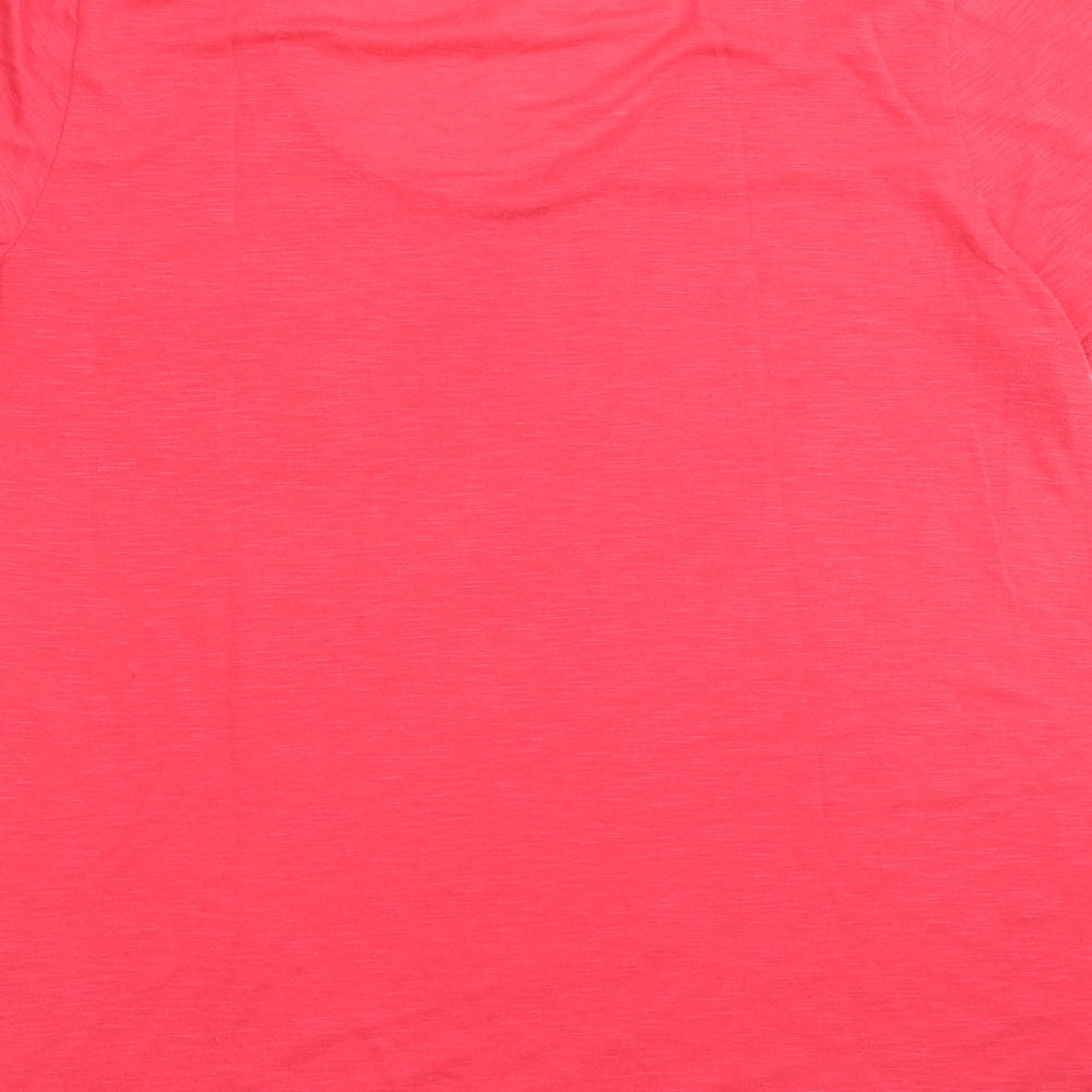 Now Womens Pink   Basic T-Shirt Size 14