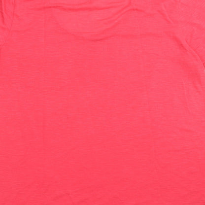 Now Womens Pink   Basic T-Shirt Size 14