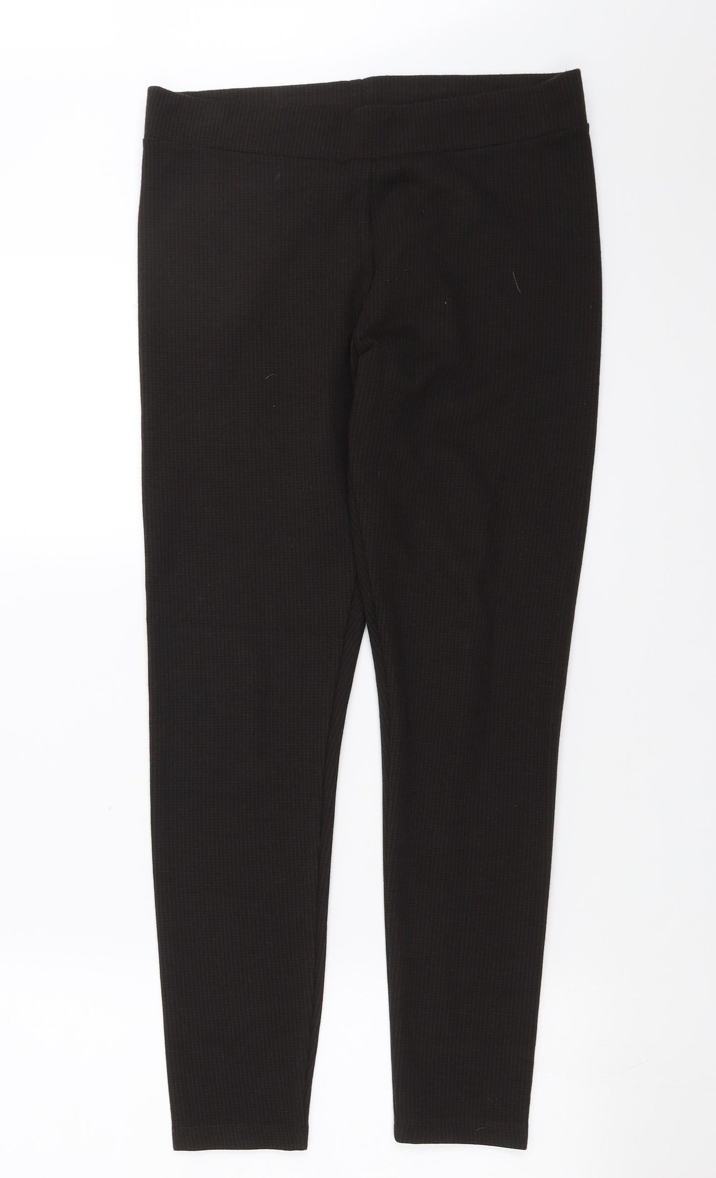 Womens UK Size 12 Marks and Spencer Regular Fit  Brown Trousers