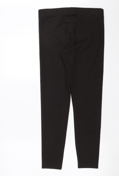 Womens UK Size 12 Marks and Spencer Regular Fit  Brown Trousers