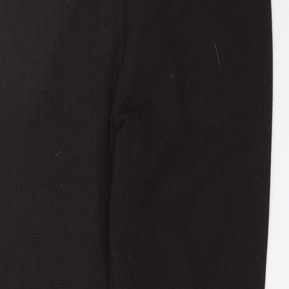 Womens UK Size 12 Marks and Spencer Regular Fit  Brown Trousers