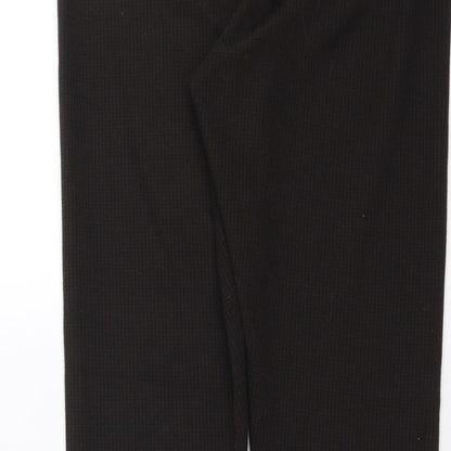 Womens UK Size 12 Marks and Spencer Regular Fit  Brown Trousers