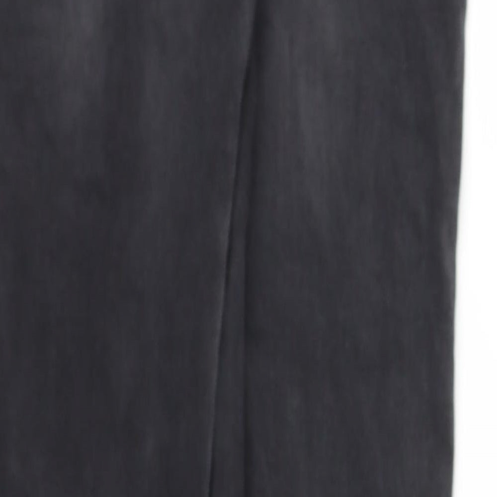 Womens UK Size 32 Preworn Regular Fit Skinny Black Jeans