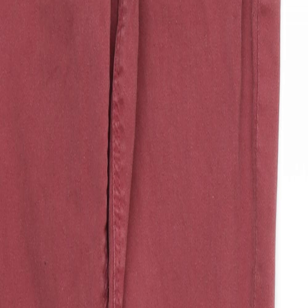 George Womens Red   Skinny Jeans Size 8 L30 in