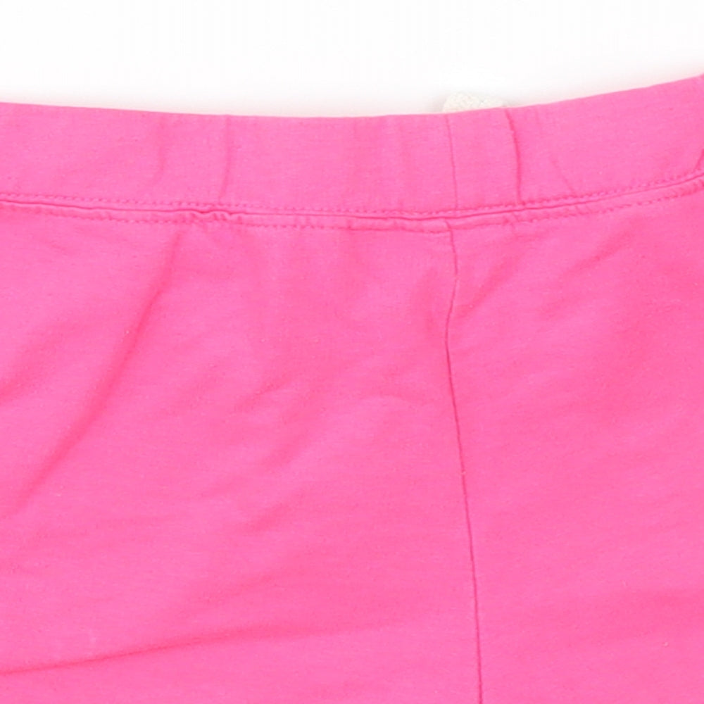 I love girls wear Girls Pink   Cut-Off Shorts Size 9 Years