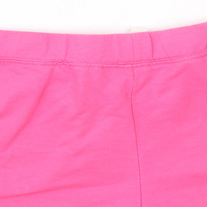 I love girls wear Girls Pink   Cut-Off Shorts Size 9 Years