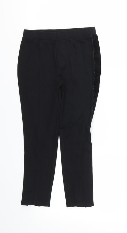 Next  Girls Black   Jegging Trousers Size 8 Years