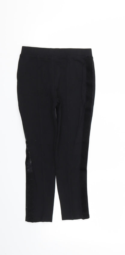 Next  Girls Black   Jegging Trousers Size 8 Years