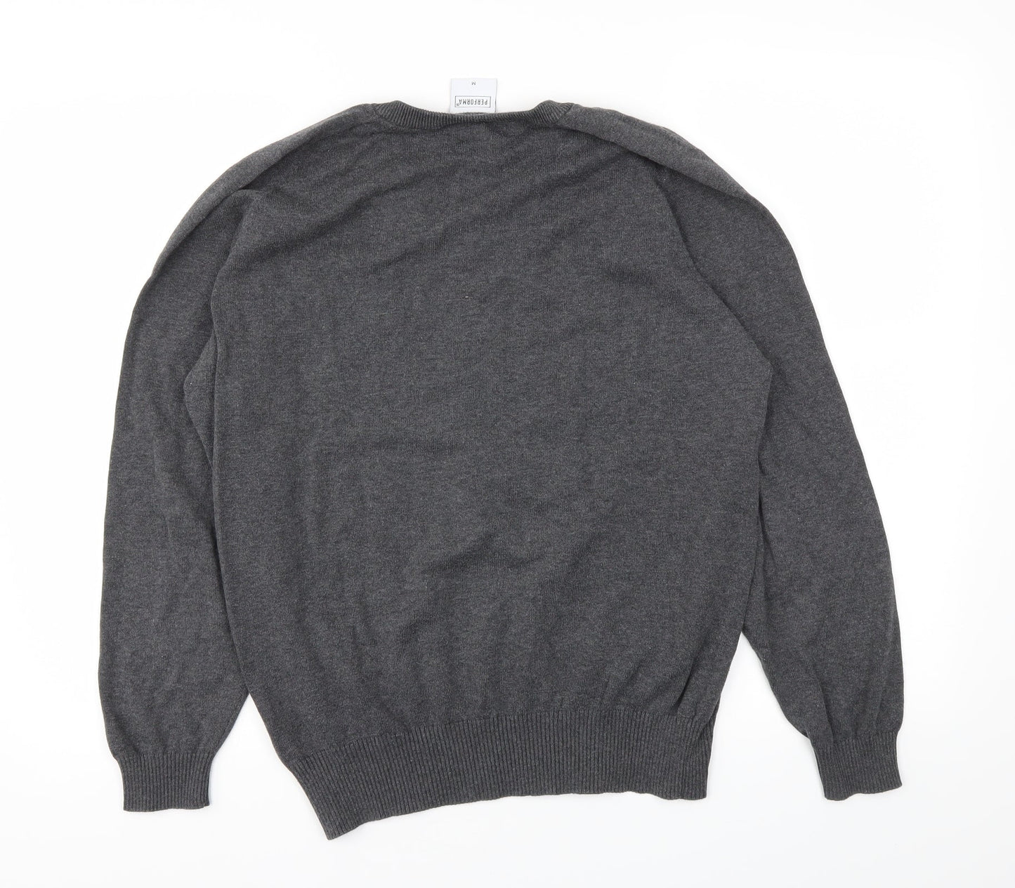 Performa Mens Grey   Pullover Sweatshirt Size M