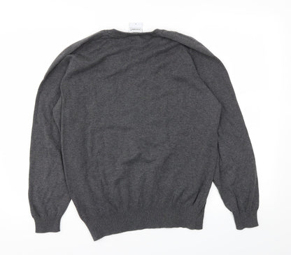 Performa Mens Grey   Pullover Sweatshirt Size M