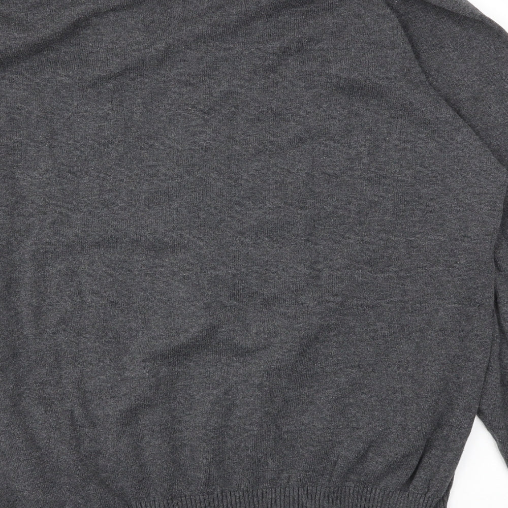 Performa Mens Grey   Pullover Sweatshirt Size M