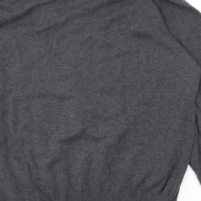 Performa Mens Grey   Pullover Sweatshirt Size M