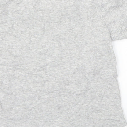 Matalan Girls Grey Animal Print  Basic T-Shirt Size 3-6 Months