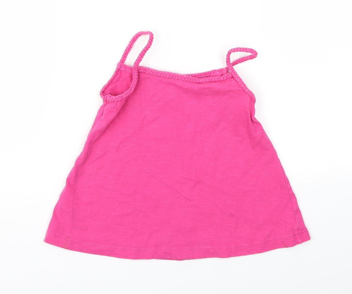 George Girls Pink   Basic T-Shirt Size 3-4 Years