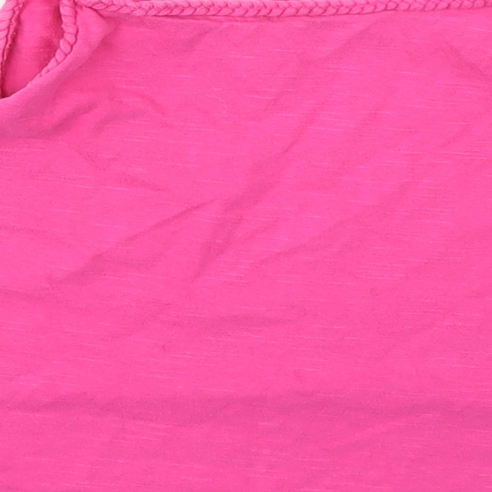 George Girls Pink   Basic T-Shirt Size 3-4 Years