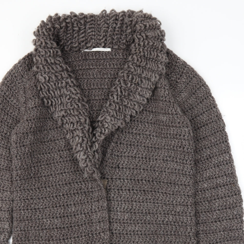 TRULY BY PARIS TWO  Womens Brown   Cardigan Jumper Size S