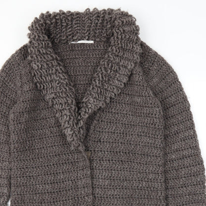TRULY BY PARIS TWO  Womens Brown   Cardigan Jumper Size S