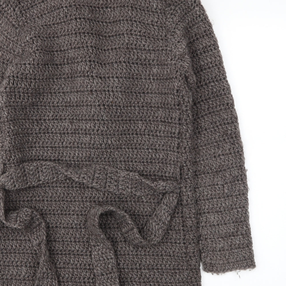 TRULY BY PARIS TWO  Womens Brown   Cardigan Jumper Size S