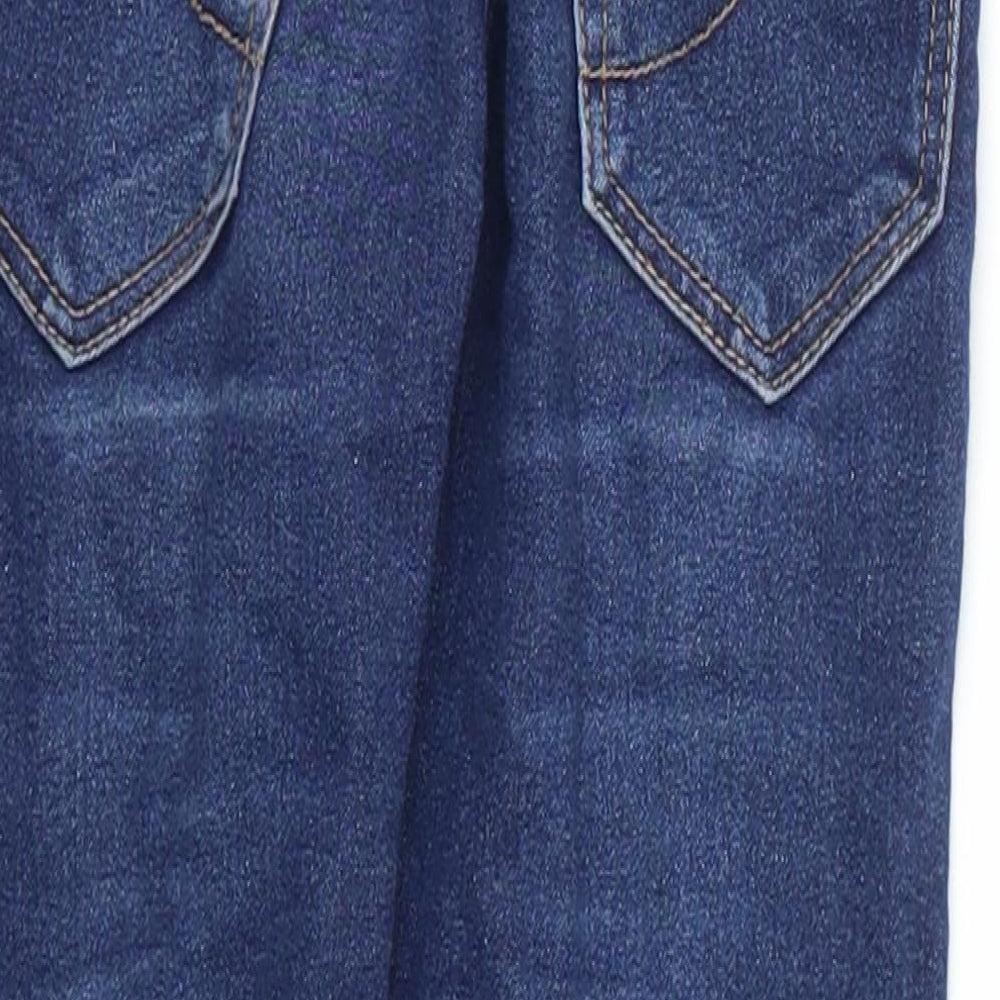 DENIM &CO  Girls Blue   Straight Jeans Size 4-5 Years
