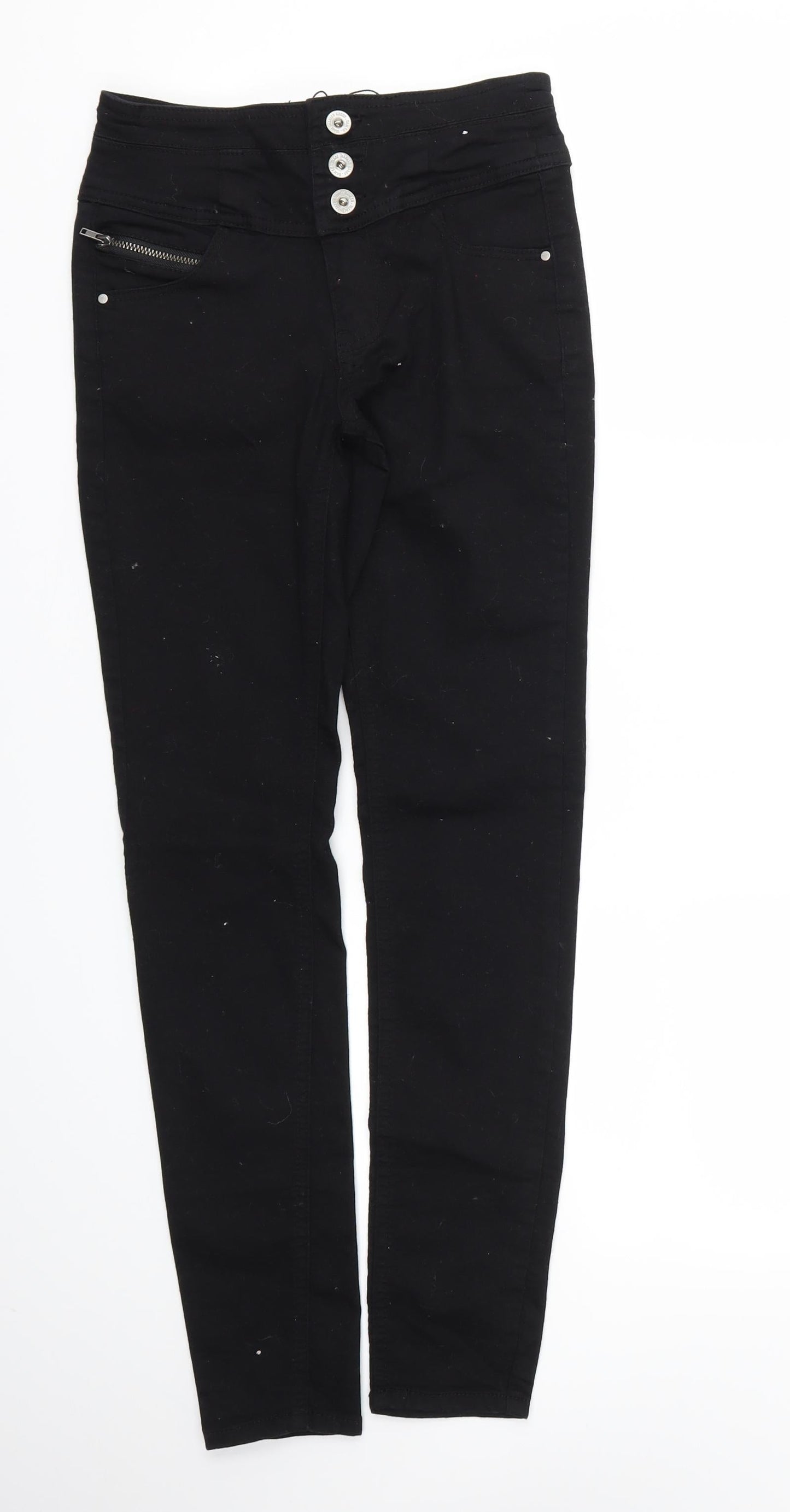 DENIM &CO  Womens Black   Skinny Jeans Size 6 L29 in