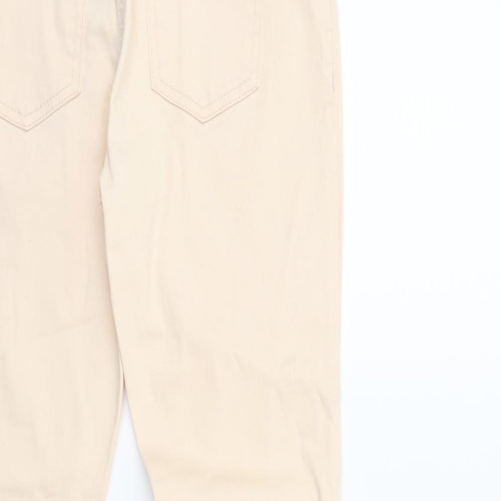 Denim & Co. Girls Beige  Denim Skinny Jeans Size 10-11 Years