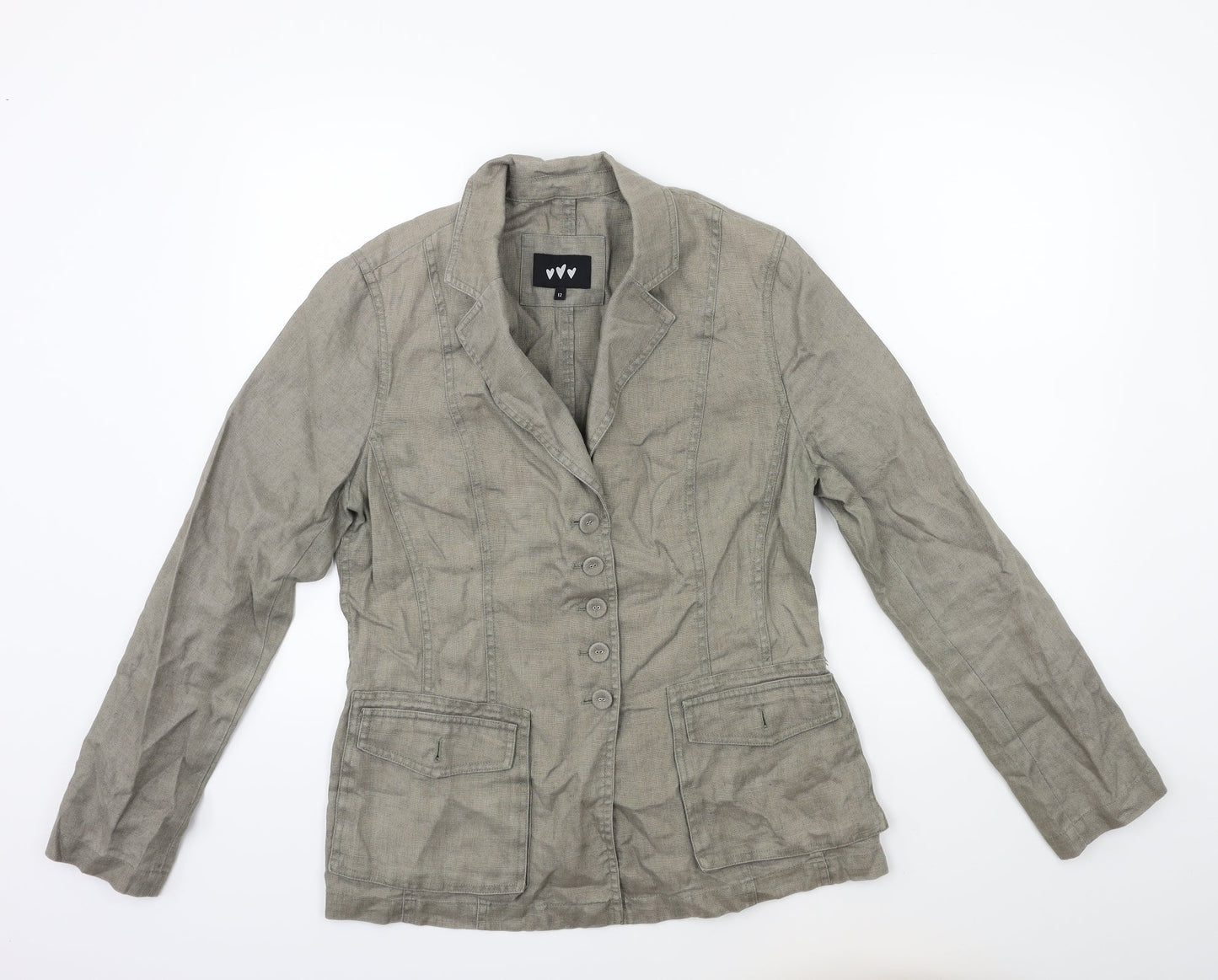 Per Una Womens Brown   Jacket Blazer Size 12