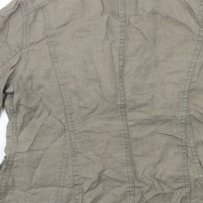 Per Una Womens Brown   Jacket Blazer Size 12