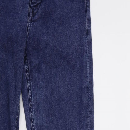 Womens UK Size 6 H&M Regular Fit Skinny Blue Jeans