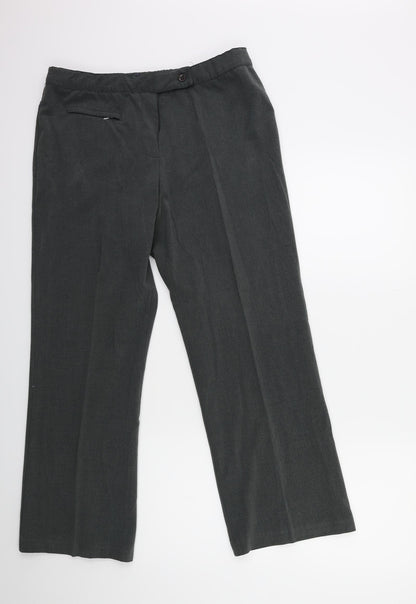 Autonomy Womens Grey   Trousers  Size 14 L28 in