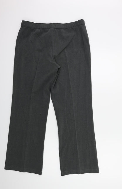 Autonomy Womens Grey   Trousers  Size 14 L28 in