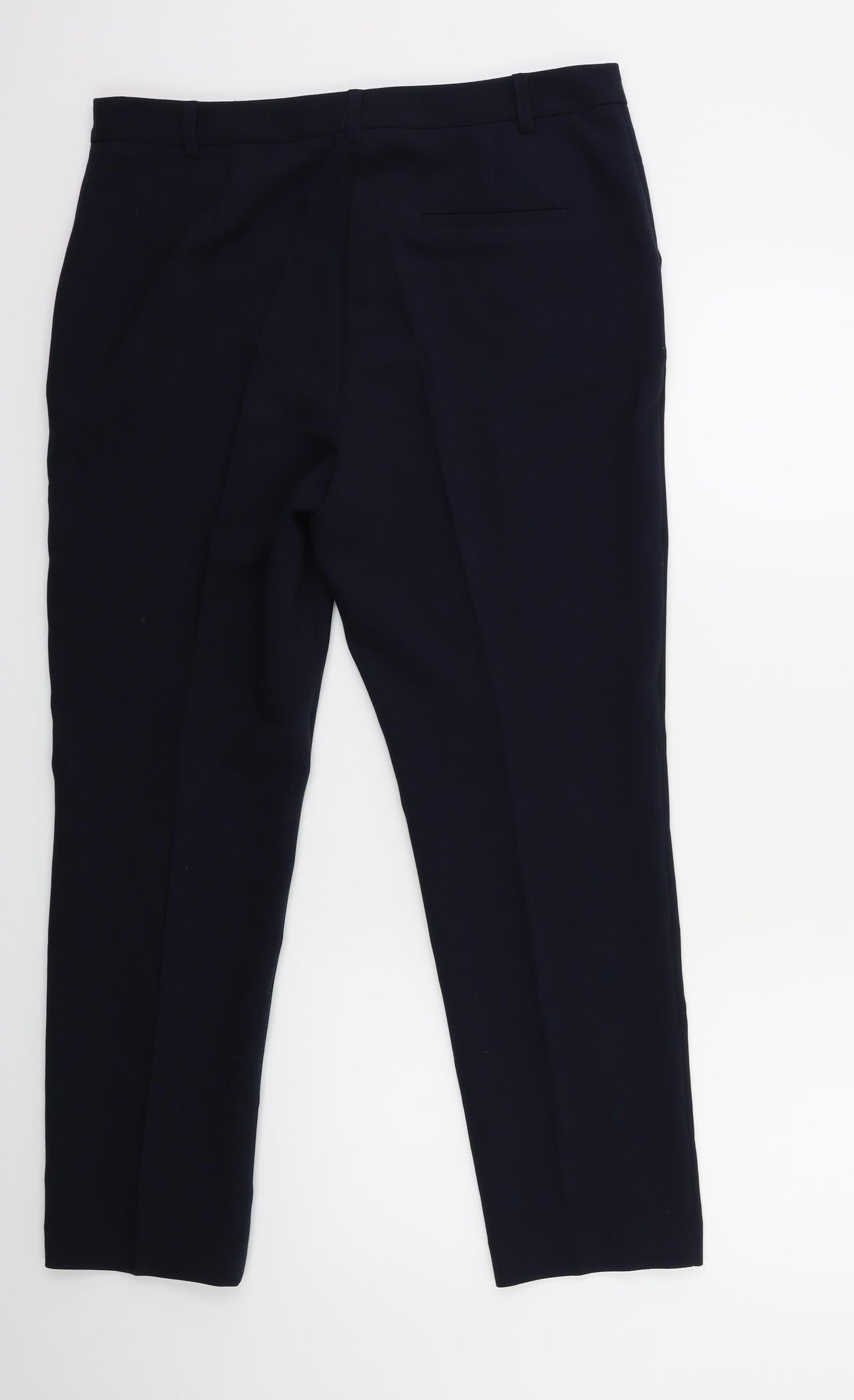 Womens UK Size 12 Papaya Regular Fit  Blue Trousers