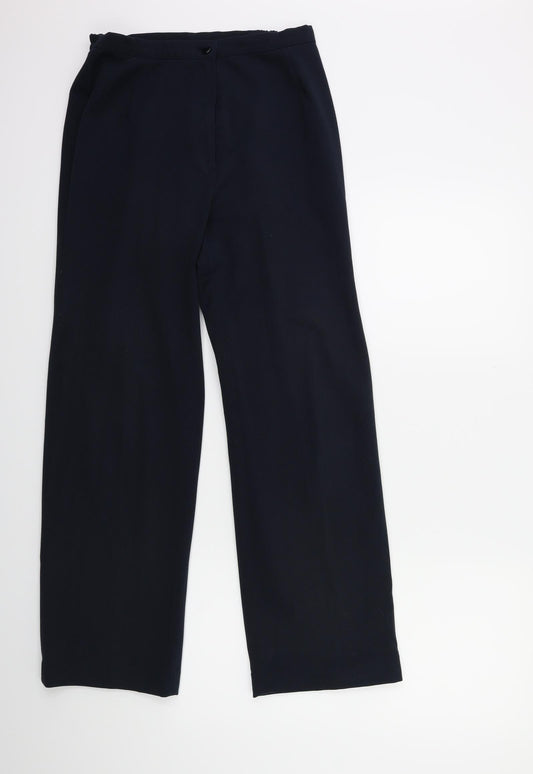 Womens UK Size 10 Paul Seperates Regular Fit  Blue Trousers