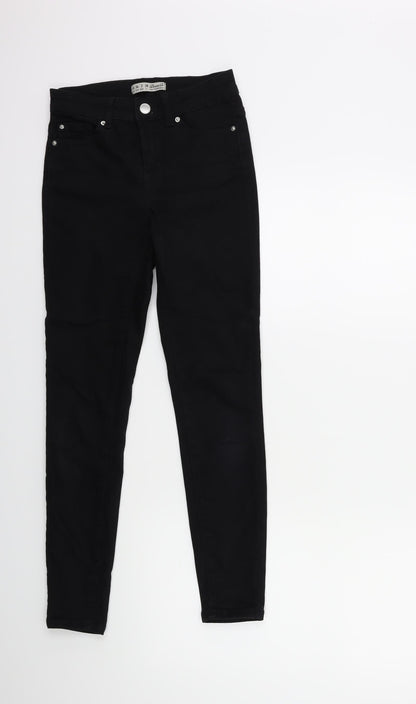 Denim & Co. Womens Black  Denim Skinny Jeans Size 6 L27 in