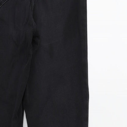 Matalan Womens Black  Denim Skinny Jeans Size 10 L28 in